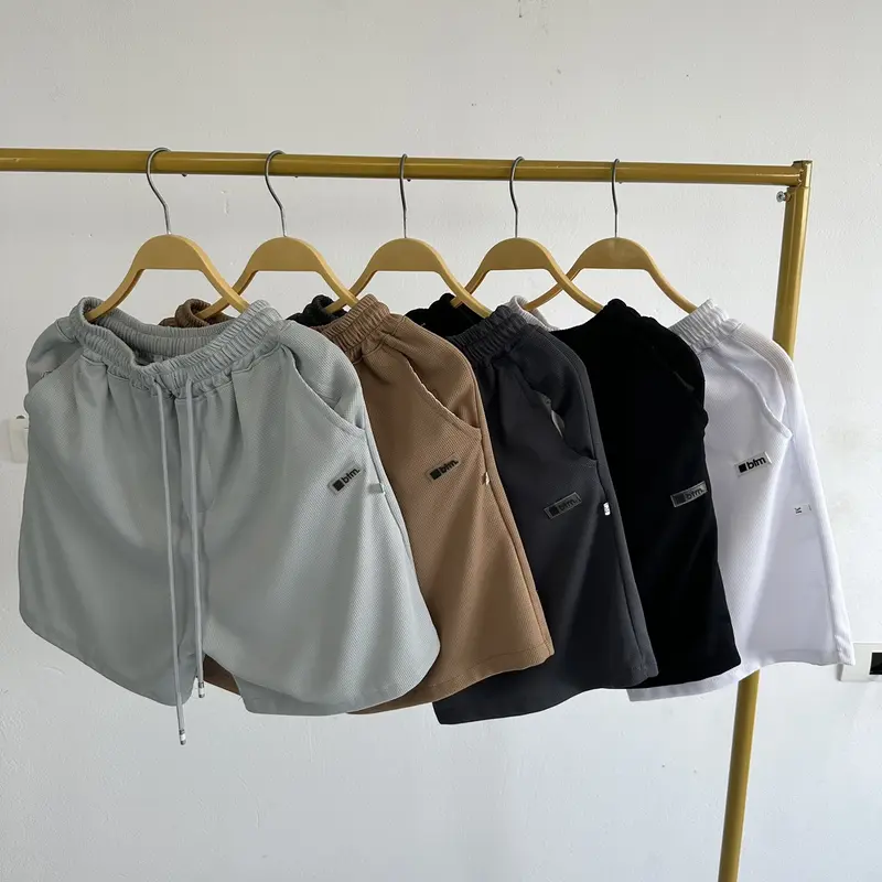 Combo 3,4,5 quần short nam vải tổ ong thời trang 0