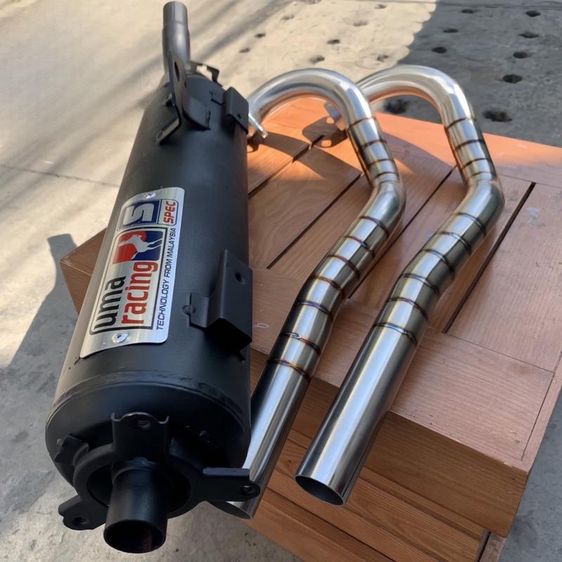 Pô Uma Exciter 150 Uma Exciter 155 Móc Ấm Giữ Đích Zin tặng kèm cổ Inox 304 chạy vân Titan