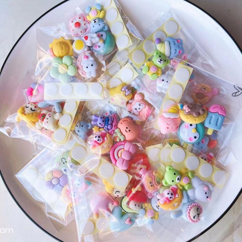 Product Introduction of (random pattern) 4 pcs water cup stickers 3d stereo stickers diy refrigerator mobile phone stickers 14