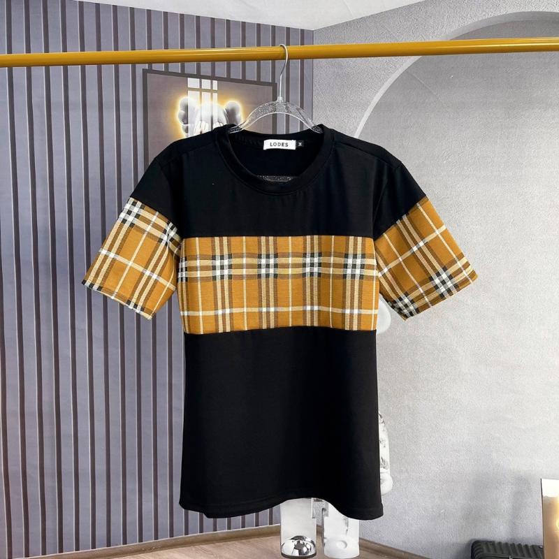 Áo thun nam Hàn Quốc vải cotton co dãn phối chữ trẻ trung thương hiệu mẫu mới chuẩn form PVT FASHION 3