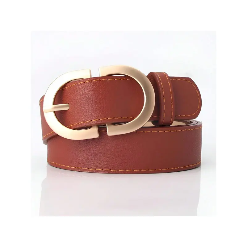 Women Fashion Double D Buckle  Versatile Belt With Multiple Colors Available Harness 6
