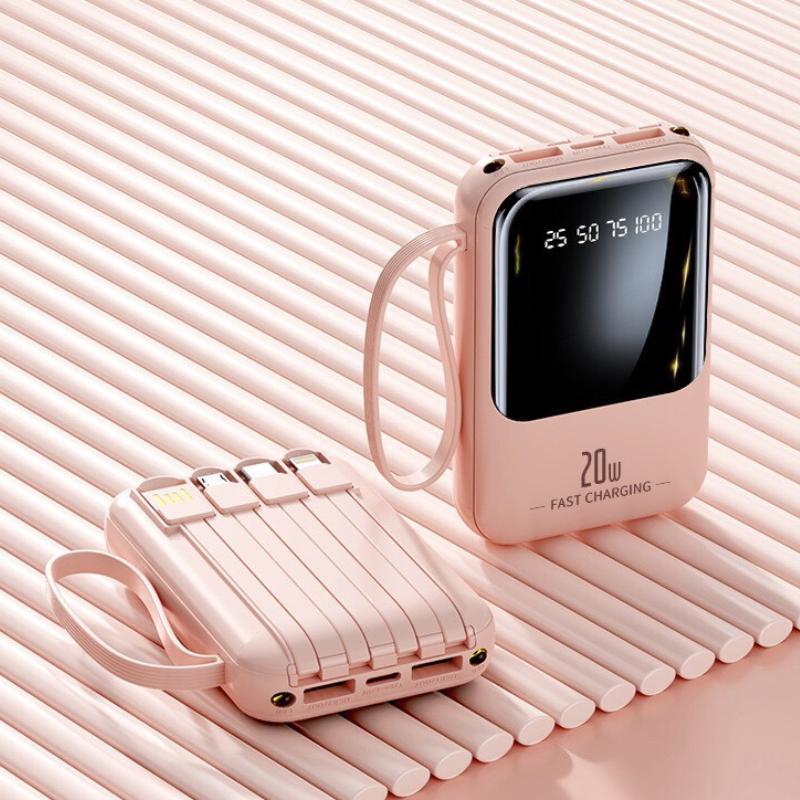 Sạc dự phòng không dây 20000mAh ,di động tích hợp 4 cổng sạc cùng lúc 4 thiết bị sạc nhanh 2