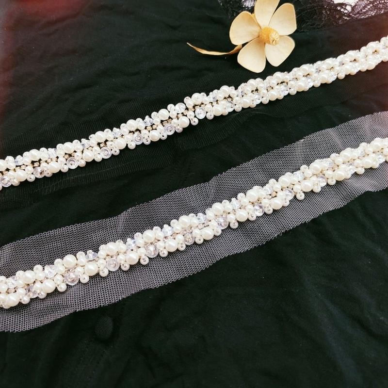 Product Introduction of Ren Đính Cườm Thủ Công, Phong Cách Cổ Điển, Công Nghiệp Nặng, Đồ Trang Trí Váy Tự Làm, Viền Cổ Áo Và Vai, Phụ Kiện Tự Làm, Phụ Kiện Quần Áo 10