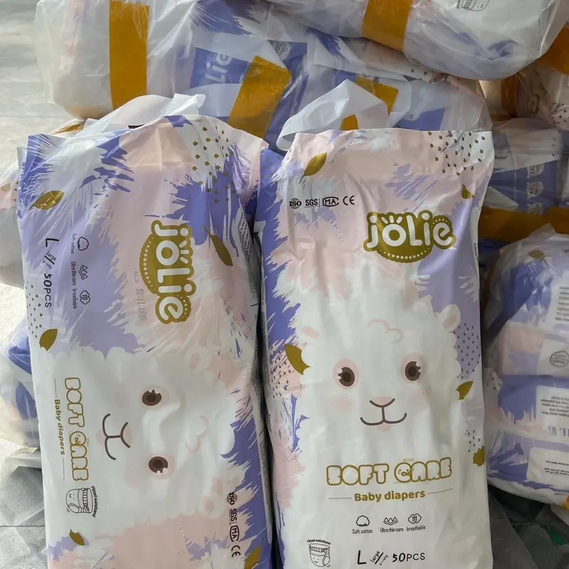Bỉm jolie 2 bịch 100 miếng cho trẻ từ 6-23kg 0