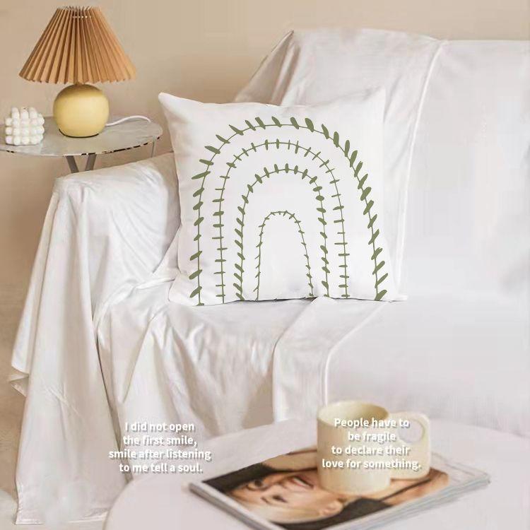 Product Introduction of Đệm Gối, Phong Cách Sang Trọng Giá Cả Phải Chăng Bắc Âu, Màu Xanh Lá Cây, Ngọt Ngào Và Tự Nhiên, Thiết Kế Tối Giản Hiện Đại, Tựa Đầu Đầu Giường, Có Thể Tháo Rời Và Giặt Được, Tùy Chỉnh Họa Tiết 19