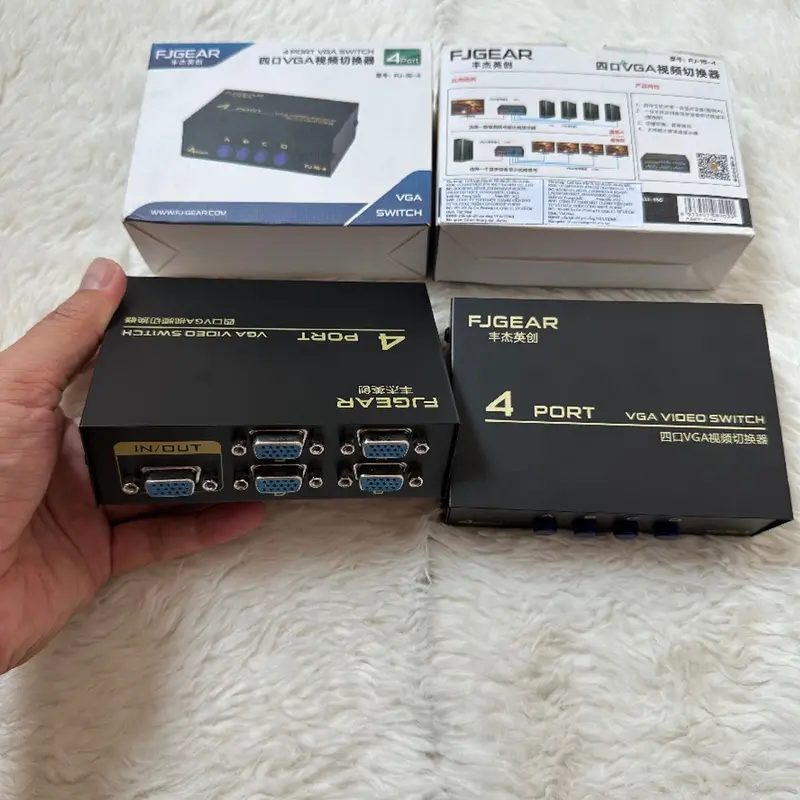 Hub 4 CPU ra 1 VGA. Hub chuyển 4 CPU ra 1 VGA 6