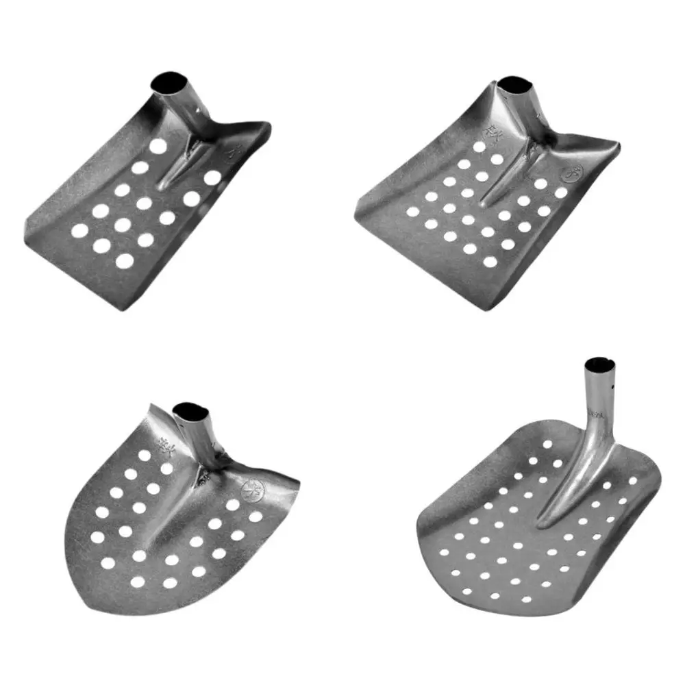Metal Sifting Shovel Household Sewer Cleaning Tool for Camping Hiking Garden