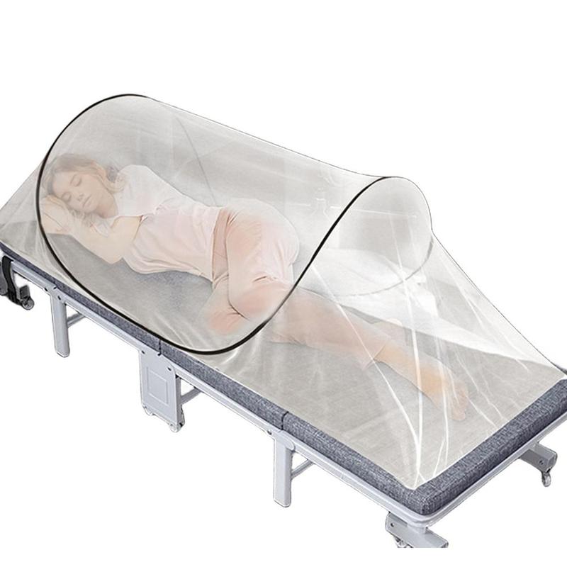 Product Introduction of Mosquito Net For Trips Anti Mosquito For Girl Single Bed Folding Portable Adjustable Luxury Mosquito Net For Bed With Zipper 12