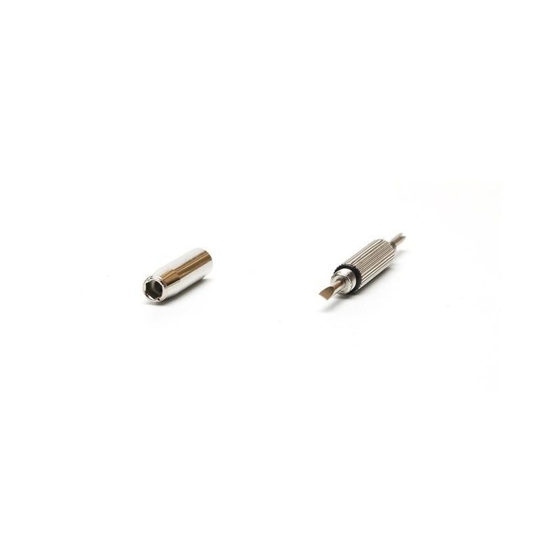 Móc chìa khóa tuốc nơ vít 3in1, Mini, Dụng cụ Slotted nhỏ Phillips Hex, để sửa chữa kính và đồng Đồng Hồ Dụng cụ cầm tay Cầm Tay 6