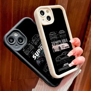 Case Hp For Tecno POVA 6 PRO 5G Pova 6 POVA 5 PRO 5G Pop 7 Pop 7 Pro Pop 8 Spark 20 Spark 20C Spark Go 2023 Go 2024 Itel A70 P55 5G RS4 Silikon Full Lens Cool Marriage Soft Cover Casing Hp