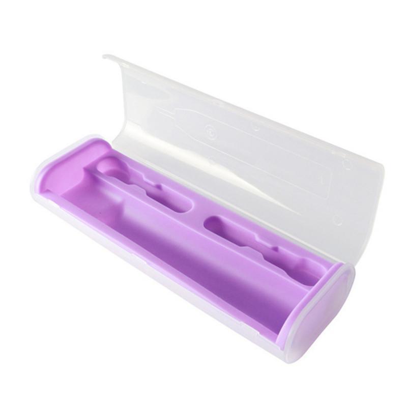 Product Introduction of New Case For Oral B Electric Toothbrush Portable Travel Box For Teeth Brush Heads Cap Breathable Healthy Toothbrush Storage Case 10