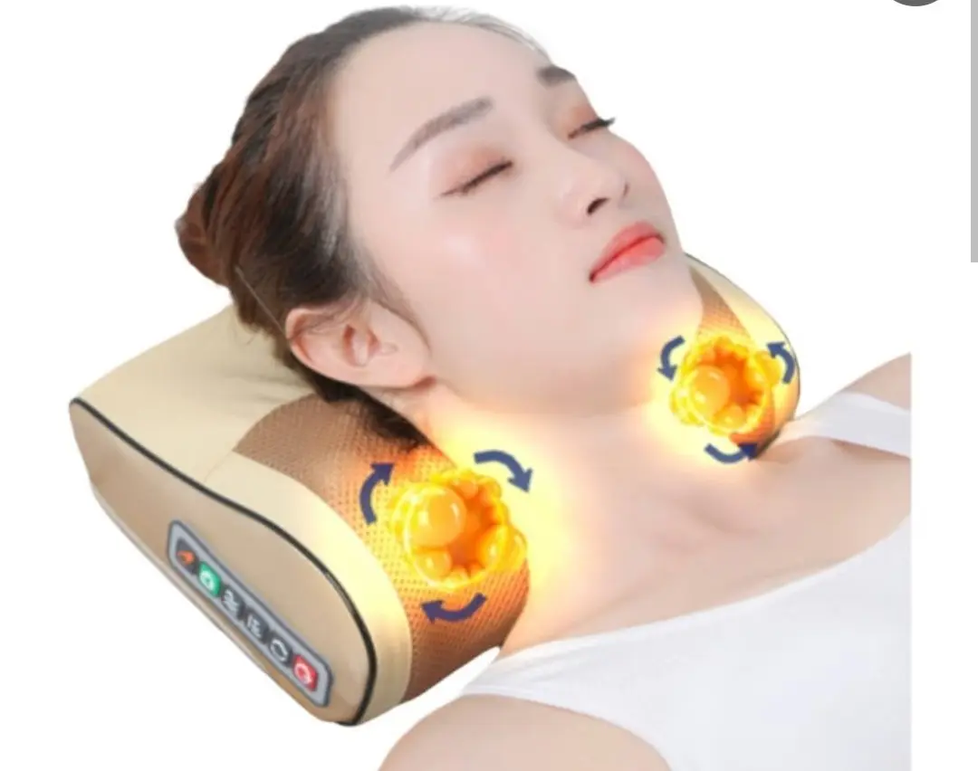 Gối Massage Hồng Ngoại 20 bi- Phiên Bản 2023 Máy Massage Máy Massage