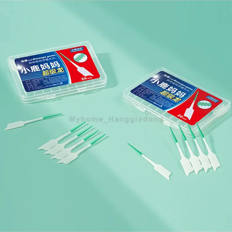 SET 24 - 150 Cái Tăm Cọ Silicone Siêu Mềm Nhẹ Vệ Sinh Răng Miệng Tiện Dụng Nước Súc Miệng Súc Miệng Xịt Thơm Miệng Xịt Miệng Cạo Lưỡi