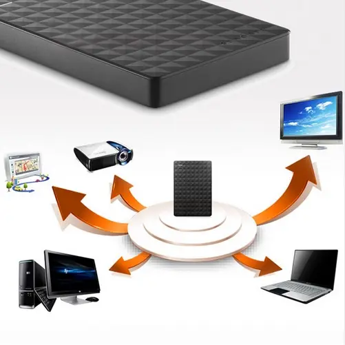 Seagate 1TB/4TB Hardisk Eksternal 2.5" Portable External Harddisk USB 3.0 HDD Untuk PC/Laptop Eksternal Hardisk 5