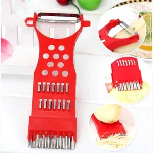 AB244 Parutan Pemotong 4in1 Sayur Buah Multifungsi Serbaguna Peeler Vegetable Parutan Peelerpisau Dapur Tajam 4 In 1 Parutan Serbaguna 4in1 Pisau Pengupas Kulit Buah Sayuran