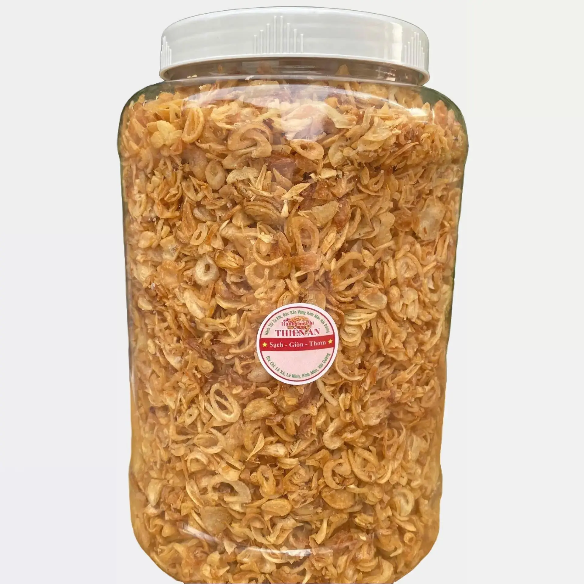 Hành phi giòn Rụm nguyên chất chuẩn Kinh Môn túi 0.5kg