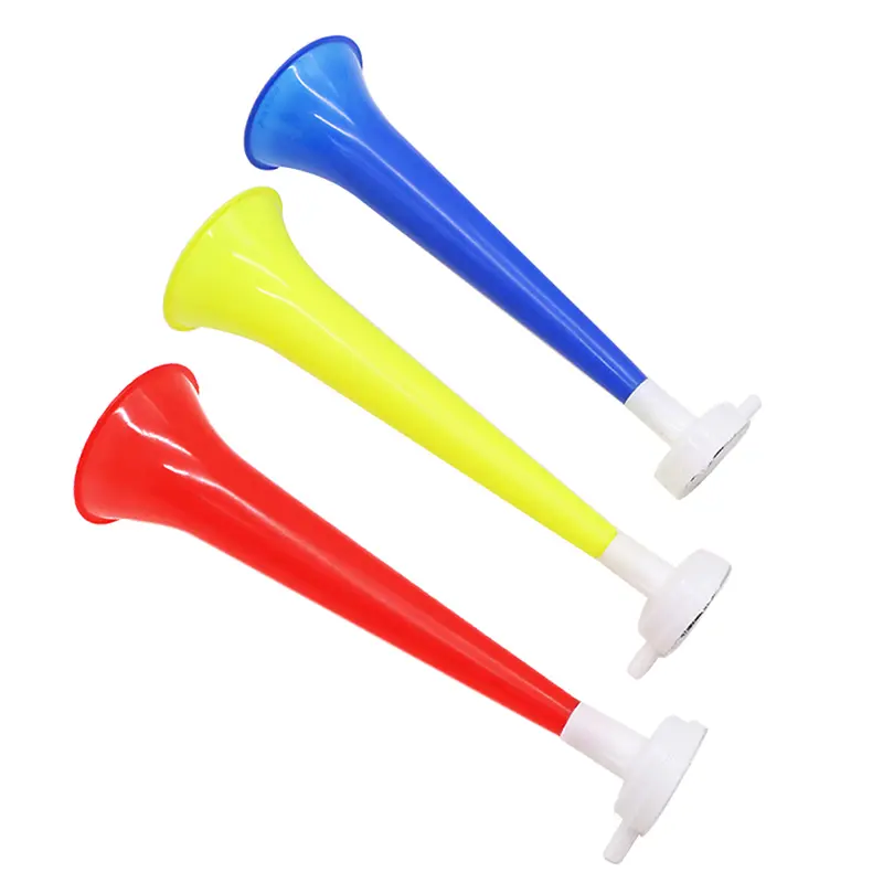 Tanduk Plastik, Tepuk Tangan, Sesuai untuk Permainan Bola Sepak, Alat Peraga Sorak, Vuvuzela, Untuk Kanak-kanak, Tanduk Bola Sepak trompet