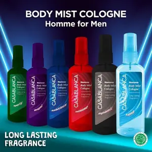 Casablanca Body Mist Cologne 100ml/Parfum all varian Perfume Wangi