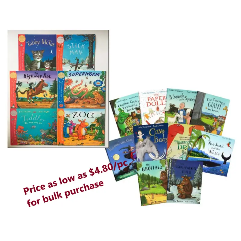Original Product Julia Donaldson (Author For Gruffalo) 16 Books Collection