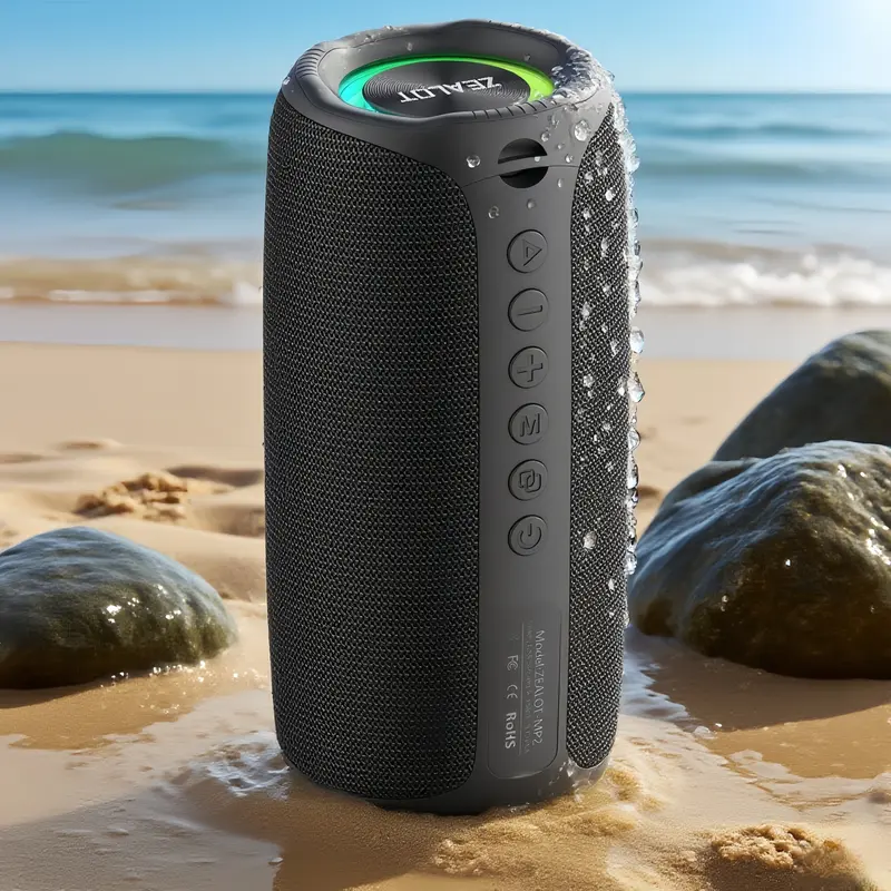 ZEALOT ポータブルBluetoothスピーカー — アウトドア用ワイヤレス ZEALOT ポータブルBluetoothスピーカー — アウトドア用ワイヤレス