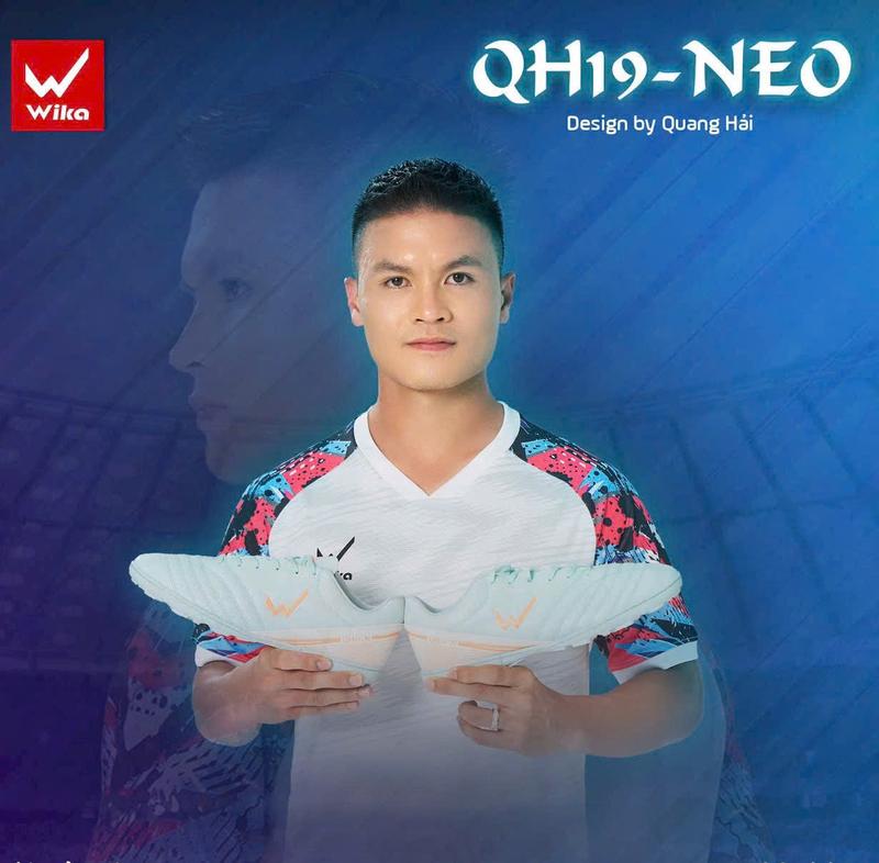 Giày bóng đá Wika QH19 NEO [Tặng kèm tất] Sport Sneaker Đá Banh Tập Thể Dục Giày Thể Thao Chống Trơn Trượt Cao Su