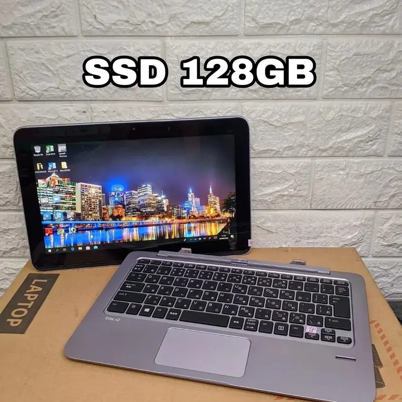 [H09] Laptop Hybrid 2in1 Core M-5y71 RAM 8GB SSD128GB Pen stylus Touchscreen 1
