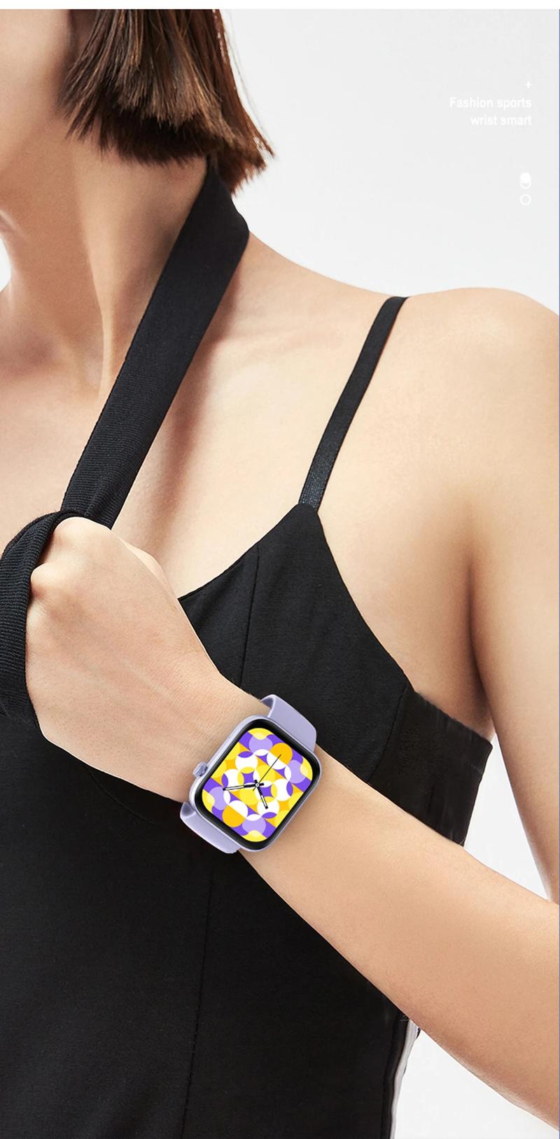 Product Introduction of Jam Tangan Pintar Panggilan Suara, COLMI, Untuk Lelaki dan Wanita, Pemantauan Kesihatan, Kalis Air IP68, Pemberitahuan Pintar, Pembantu Suara, Fungsi Pintar, P71 46