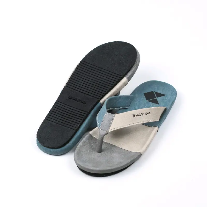 HIRAGANA Sandal Jepit Pria Original Yokohama Series Tosca Cream Sendal Japit 3