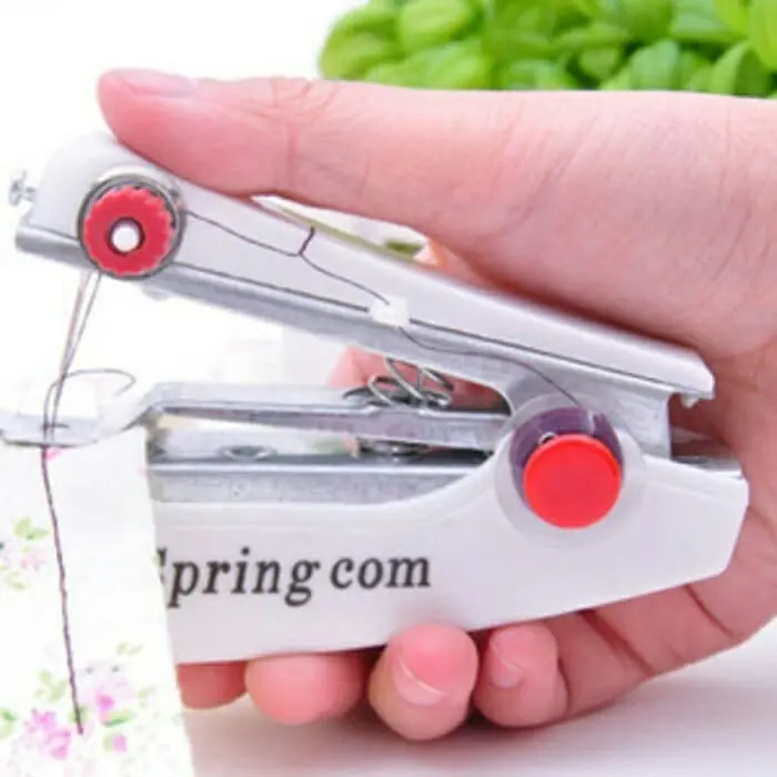 Mesin Jahit Portable Mini Tangan Spring Come Model Staples Spring Com Murah 0