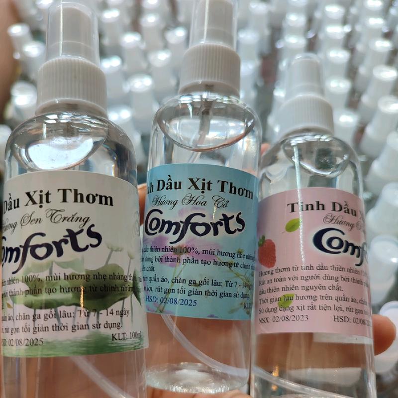 combo 3 chai xịt comfor 3 mùi hương cực thơm Dầu Thơm Phòng Dầu Thơm Nước Hoa