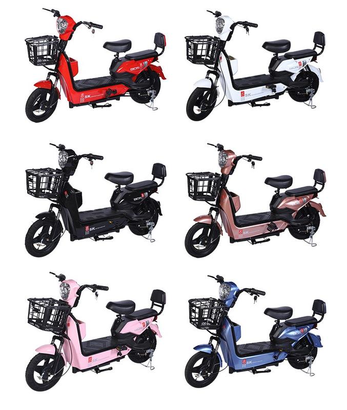 Xe đạp điện Sk8 2025, động cơ 350w, phù hợp cho học sinh - Hàng nội địa trung