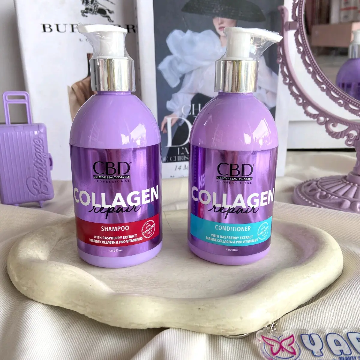 CBD Collagen Repair Shampoo & Conditioner
