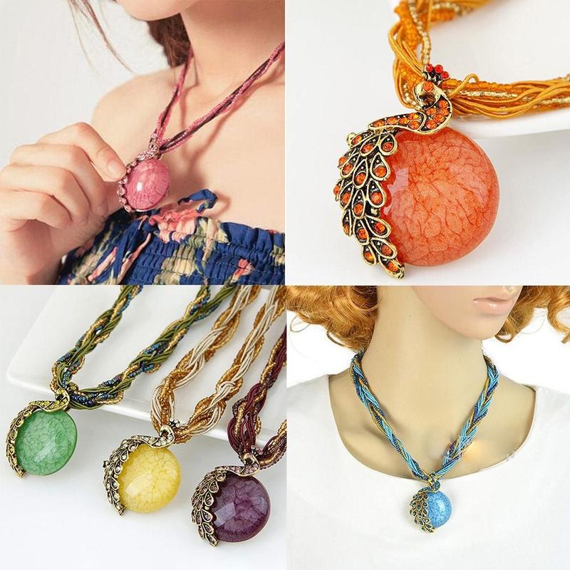 Hot New Design Creative Bohemian Style Accessories Fashion Pendants Retro Necklace Tassel Pendant 0