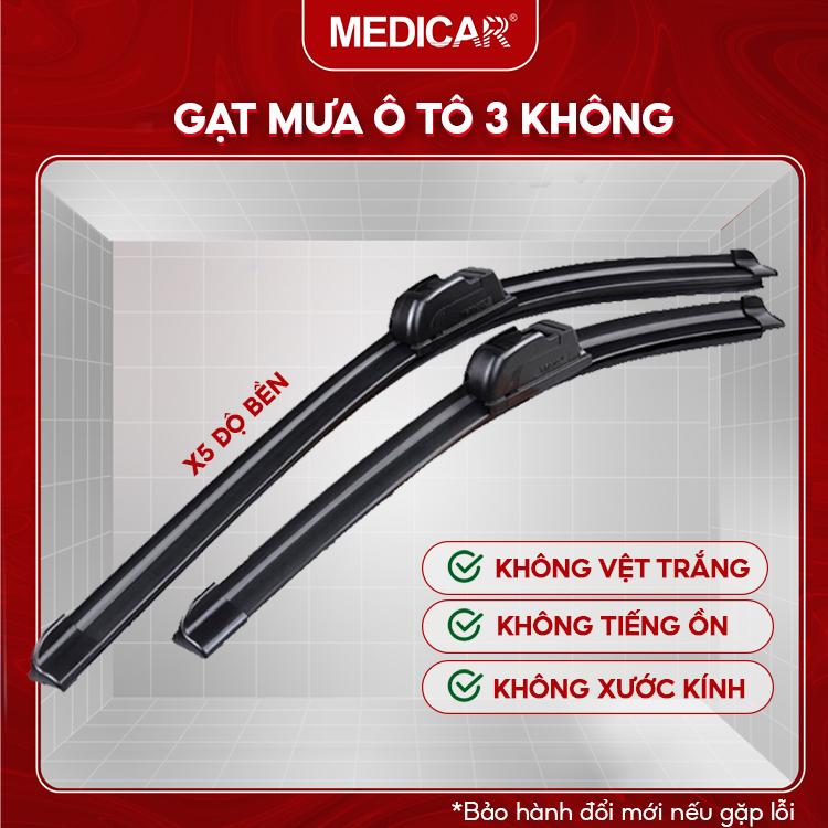 Gạt Mưa Ô tô Silicon Hybrid MEDICAR X KEINE Đầy Đủ Size, Vừa Vặn Từng Dòng Xe