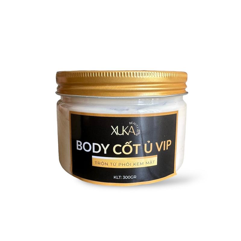 Xuka Beauty + Kem Body Cốt Ủ Vip 300g + Dành Cho Da Ngâm Đen Chai Lỳ + Hỗ Trợ Da Dưỡng Da Body