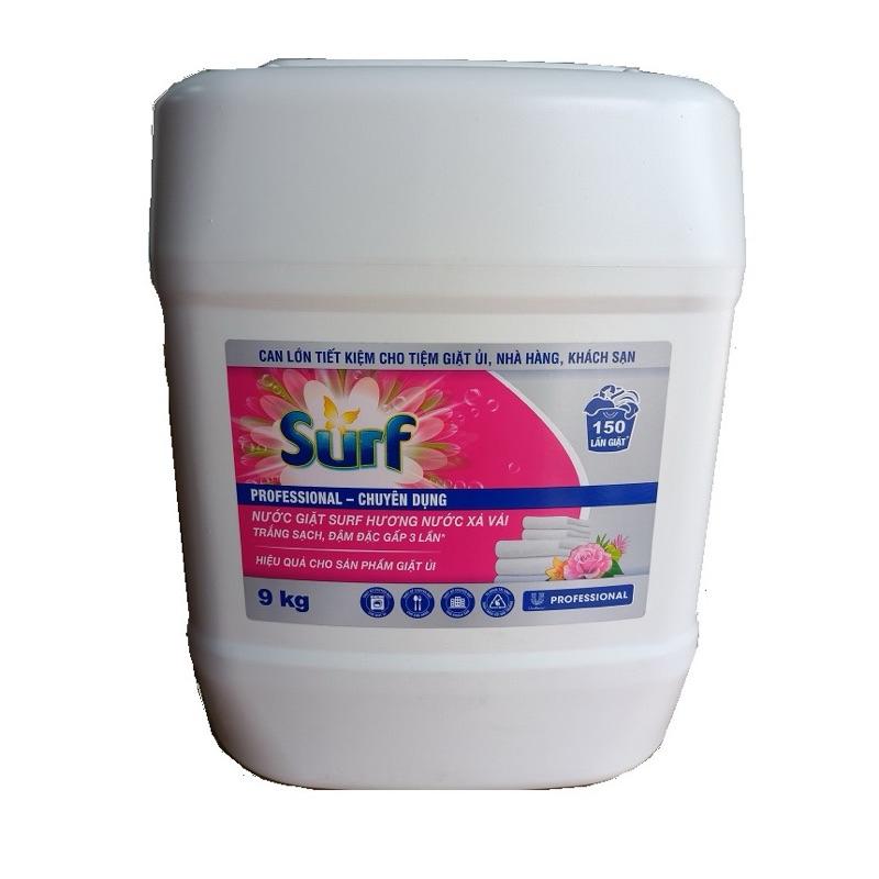Nước giặt Surf Hương Cỏ Hoa Diệu Kì can 9kg