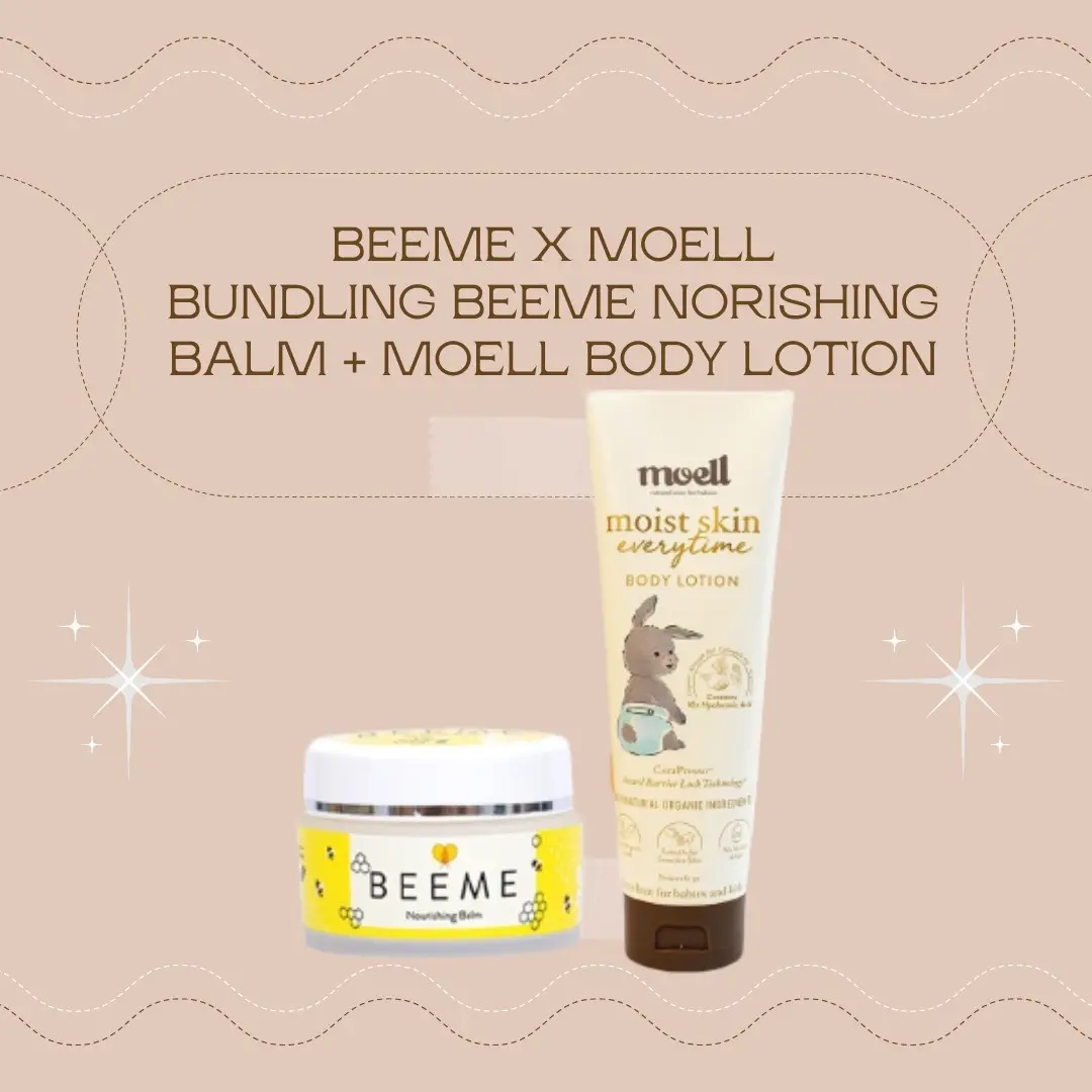 BEEME X MOELL Bundling Beeme Nourishing Balm + Moell Body Lotion