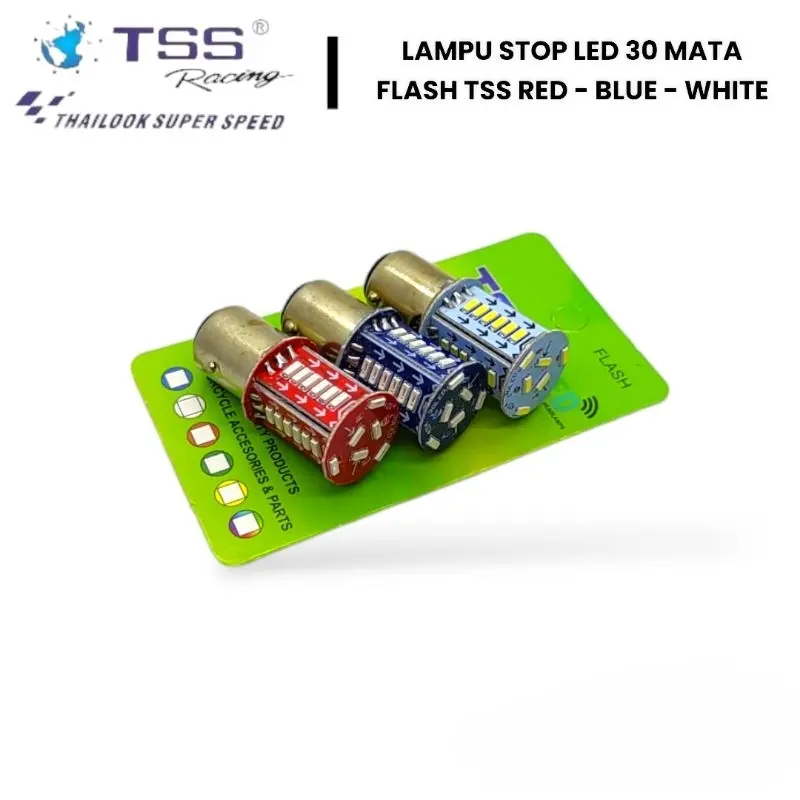 TSS Lampu Stop belakang Stop rem 30mata Running 30led DC Universal - GSV AUTOCARE 0