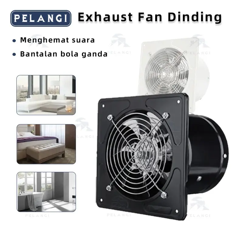 4/6 Inch Kipas Exhaust Ventilasi Dinding Exhaust Fan Dinding Exhaust Fan Dinding 6 Inch Kipas Exhaust Ventilasi Dinding Booster Fan Wall Duct Fan Kipas Angin Plafon 4 Inch Exhaust Fan Kipas Angin Plafon 4 Inch kipas atap