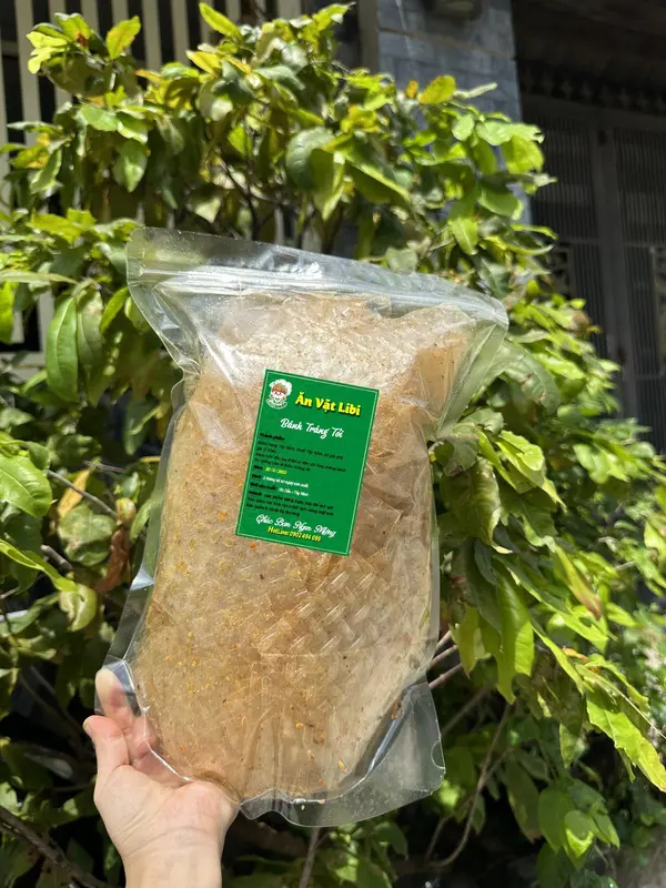 Combo J(500GR-1KG): Bánh Tráng Rong Biển - Bánh Tráng Dầu Tỏi ( Có Dầu) (Ăn Chay Được) Snack Food 8