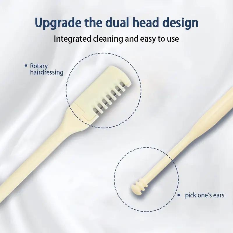 1/2/3PCS Pemangkas Bulu Hidung Baru Berkualitas Tinggi Nyaman Dapat Berputar 360 Derajat Pencukur Bulu Hidung Ukuran Kompak Alat Genggam