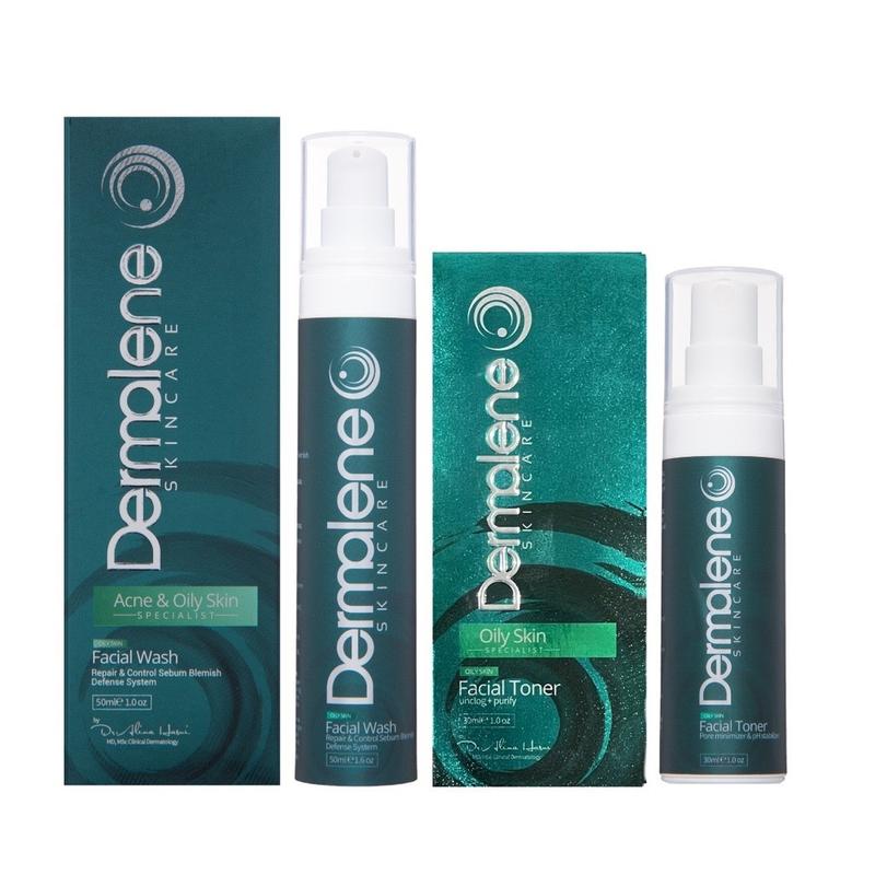 Dermalene Skincare -Acne & Oily Skin Specialist Set Acne Spo - TikTok ...