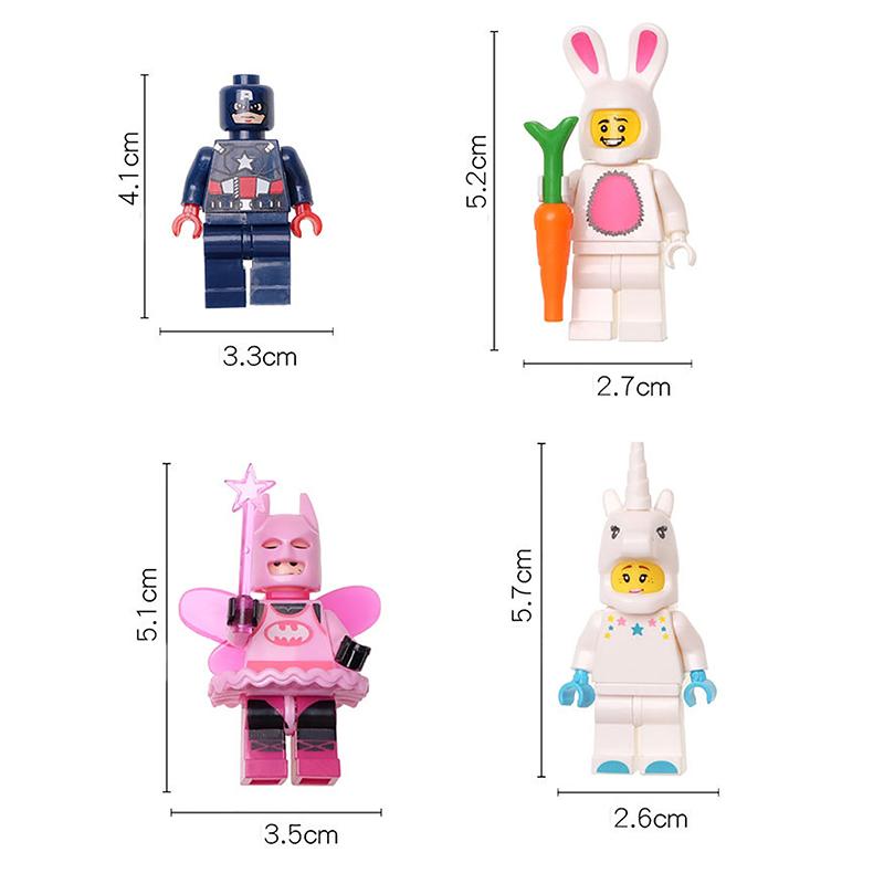 Product Introduction of Anime Building Blocks Model Keychain Little Doll Cartoon Cute Keyring Anime Peripherals Toys For Kids Boys Girls Gift 19