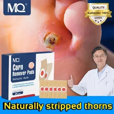 24PCS CORN REMOVAL PATCH - Koyo Kaki Ampuh Plester Penghilang Kutil Kapalan Mata Ikan Kapalan Corn Patch Removal Obat Kutil Kapalan Mata Ikan Kaki/Plester Penghilang Kutil Mata Ikan 0
