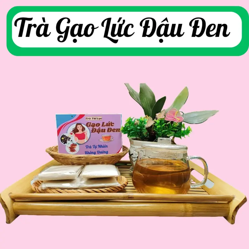 Trà Gạo Lức Kết Hợp Đậu Đen - 40 Túi Lọc Nước Trà - Tea Hạng mục 0