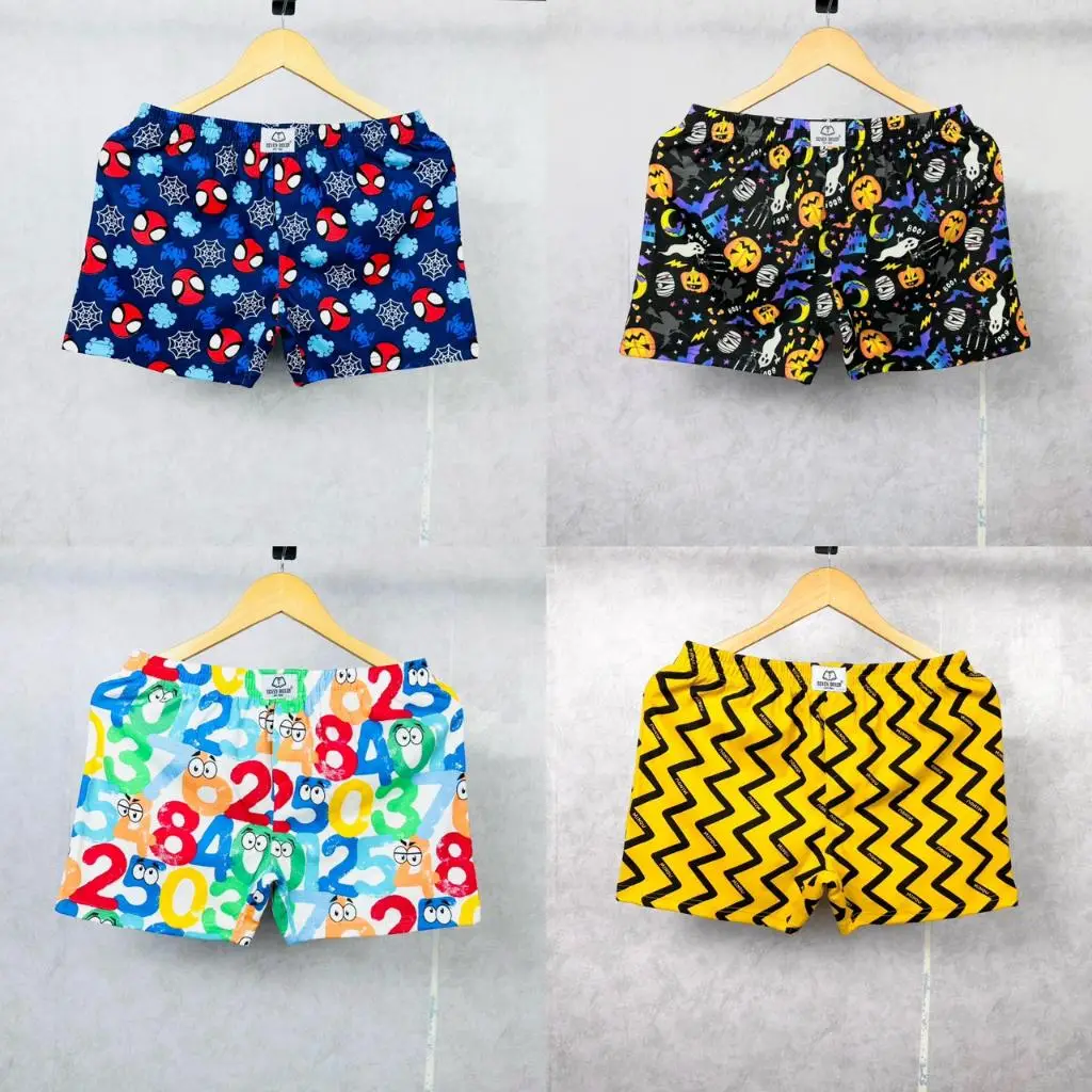 [QUẦN NGỦ] - 1 Quần Ngủ Hoạt Hình Thun Cotton Nam Nữ KHÔNG TÚI - VietDo, Quần Mặc Nhà, Mặc Ngủ Nam Nữ Thoải Mái Mát Mẻ - Mẫu Hoạt Hình Cute