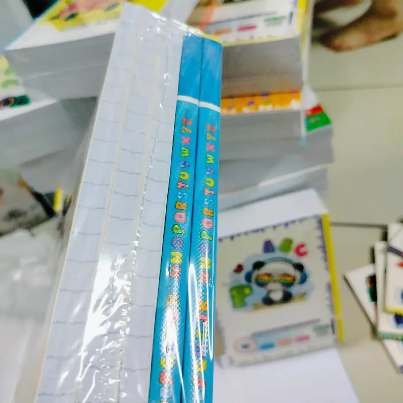 10 cuốn tập  200 trang 5 oli định lượng 80g loại giày ACB 1