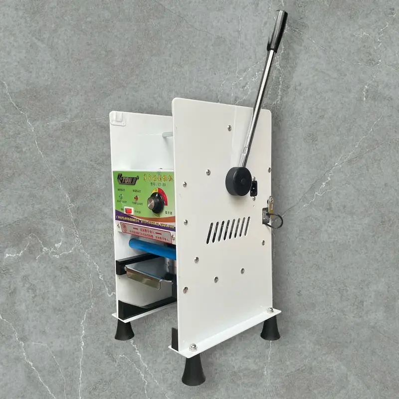 Máy ép miệng ly tự động cuốn màng Eton B9 3