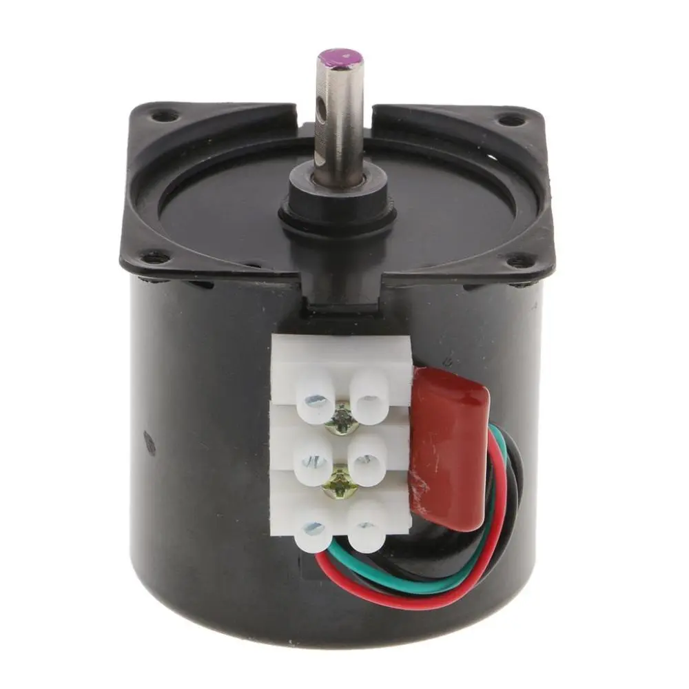 60KTYZ 220V 60rpm Center Shaft Gear Synchronous Permanent
