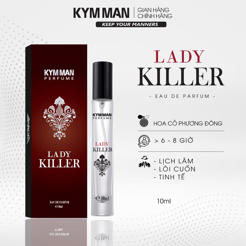 Nước hoa nam Lady Killer 10ml - Kym Man Perfume